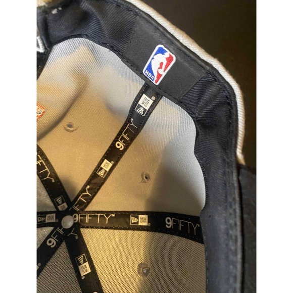 Oklahoma City Thunder OKC Mitchell & Ness Snapback Gray NBA Basketball Hat Sport - Picture 6 of 7